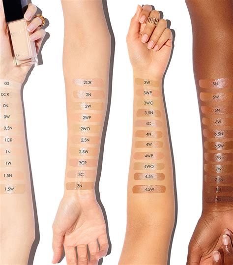 face and body glow dior|dior forever skin glow shades.